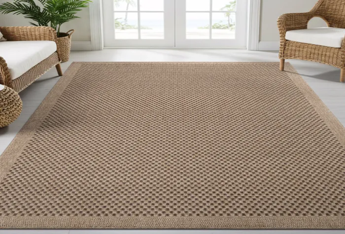 Affordable Polypropylene Jute Look Rugs – Natural Texture, Long-Lasting