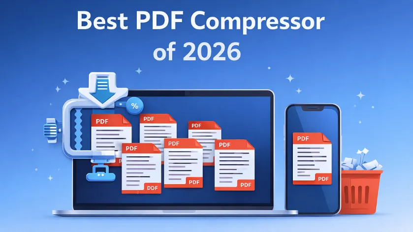 Best PDF Compression Tools of 2026 Top Tools for Reducing PDF File Size Without Losing Clarity
